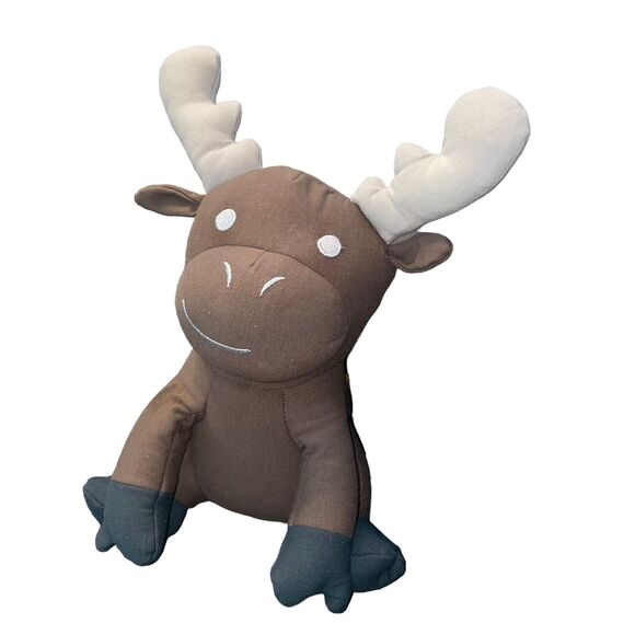 Yogibo Plush Moose Marvin Stuffed Animal Mate Sensory Shower Nursery 15” - Picture 9 of 10